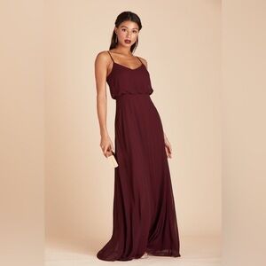 NWOT Birdy Grey Gwennie Dress in Chiffon Cabernet